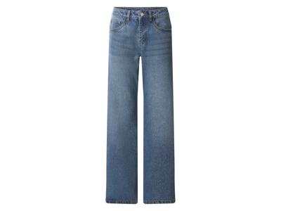 esmara Dames jeans - Wide leg (Blauw, 36) esmara Dames jeans - Wide leg (Blauw, 36)