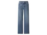 esmara Dames jeans - Wide leg (Blauw, 36)