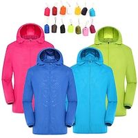 heren upf 50 uv zonwering zip-up hoodie lange mouwen vissen hardlopen wandelen jas windjack zomer buiten sneldrogend lichtgewicht ademend bovenkleding jas top jacht klimmen Lightinthebox