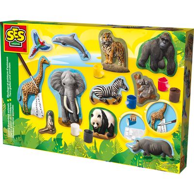 dieren gieten en schilderen