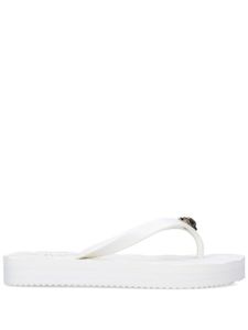 Kurt Geiger London tongs Kensington à design matelassé - Blanc