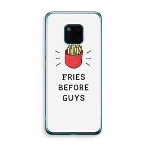 Fries before guys: Huawei Mate 20 Pro Transparant Hoesje