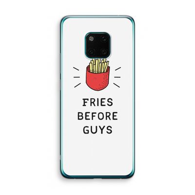 Fries before guys: Huawei Mate 20 Pro Transparant Hoesje