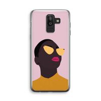 Yellow glasses: Samsung Galaxy J8 (2018) Transparant Hoesje
