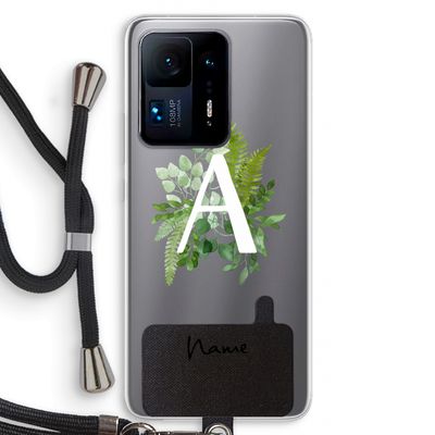 Green Brush: Xiaomi Mi Mix 4 Transparant Hoesje met koord