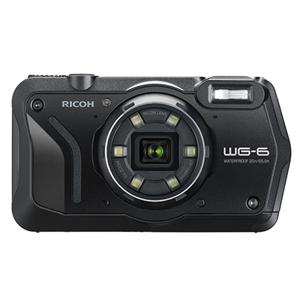 Ricoh WG-6 Digitale camera 20 Mpix Zoom optisch: 5 x Zwart Waterdicht tot 20 m, Schokbestendig, Stofdicht, GPS
