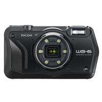Ricoh WG-6 Digitale camera 20 Mpix Zoom optisch: 5 x Zwart Waterdicht tot 20 m, Schokbestendig, Stofdicht, GPS - thumbnail