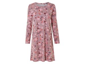 esmara Dames nachthemd (Print/roze, XS (32/34))