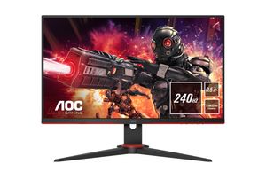 AOC G2 24G2ZE/BK LED display 60,5 cm (23.8") 1920 x 1080 Pixels Full HD Zwart, Rood