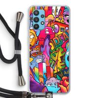 Dreams: Samsung Galaxy A32 4G Transparant Hoesje met koord