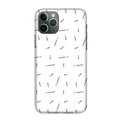 Hipster stripes: Volledig geprint iPhone 11 Pro Hoesje