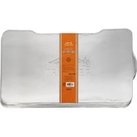 Traeger vetafdruipplaat beschermfolie voor timberline 1300 druipschaal (zilver, 5 stuks)