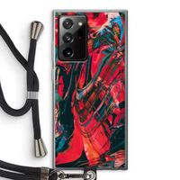 Endless Descent: Samsung Galaxy Note 20 Ultra / Note 20 Ultra 5G Transparant Hoesje met koord