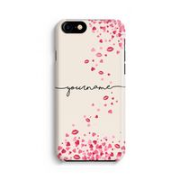 Hartjes en kusjes: Volledig Geprint iPhone 7 Hoesje