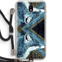 Golden Fox: Samsung Galaxy J7 (2017) Transparant Hoesje met koord