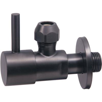 Hoekstopkraan Xellanz Minimal | 3/8"x3/8" of knel 10 mm | Gunmetal PVD