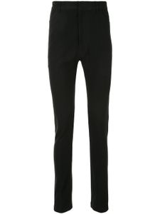 Ann Demeulemeester pantalon skinny à taille haute - Noir