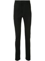 Ann Demeulemeester pantalon skinny à taille haute - Noir