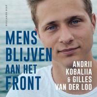 Mens blijven aan het front