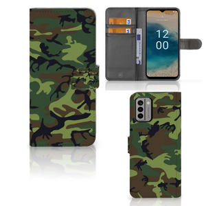 Nokia G22 Telefoon Hoesje Army Dark