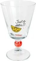 Blond Amsterdam wijnglas glas juicy 9x14.5cm transparant Blond Amsterdam wijnglas glas juicy 9x14.5cm transparant