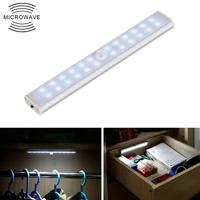 2W 24 LEDs wit licht breed scherm intelligent menselijk lichaam sensor licht LED corridor kabinet licht USB opladen versie