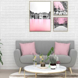 VidaXL 3d-behang zelfklevend 40 st bakstenen wit
