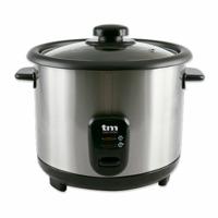 Rijstkoker TM Electron Staal Glas Roestvrij staal 500 W 1,5 L