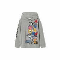 Kinderhoodie Name It Lichtgrijs - Maat: 11-12 Jaar