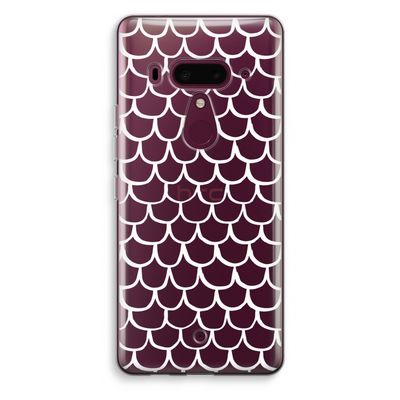 Dakpannetjes: HTC U12+ Transparant Hoesje