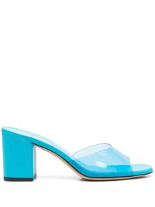 Paris Texas mules Anja 70 mm - Bleu