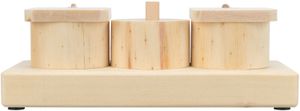 Trixie snack cups voor ratten en konijnen hout (15X45X6 CM)