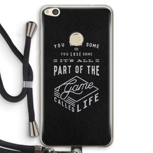 Life: Huawei Ascend P8 Lite (2017) Transparant Hoesje met koord