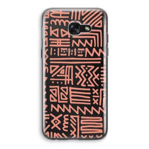 Marrakech Pink: Samsung Galaxy A5 (2017) Transparant Hoesje