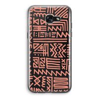 Marrakech Pink: Samsung Galaxy A5 (2017) Transparant Hoesje