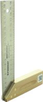 Promat Timmermanswinkelhaak | beenlengte 400 mm | met verstek - 4000858475 - 4000858475