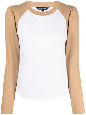 Veronica Beard T-shirt met lange mouwen - Wit