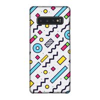 8-bit N°8: Samsung Galaxy S10 4G Volledig Geprint Hoesje