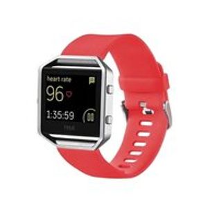 FitBit Blaze sport horloge band / siliconen alleen voor Fitbit Blaze - Rood