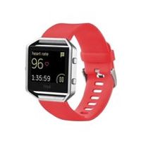 FitBit Blaze sport horloge band / siliconen alleen voor Fitbit Blaze - Rood - thumbnail