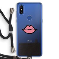 Kusje: Xiaomi Mi Mix 3 Transparant Hoesje met koord