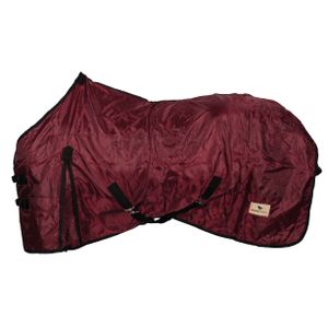 Budget Rider fleece gevoerde staldeken bordeaux maat:145 / 6'4