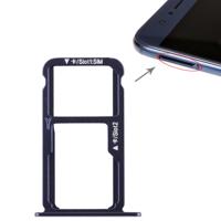 SIM-kaart lade + SIM-kaart lade/micro SD-kaart voor Huawei Honor 8 (blauw)