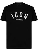 DSQUARED2 t-shirt à logo Icon imprimé - Noir