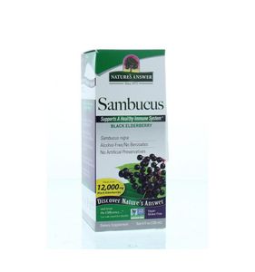 Sambucus vlierbessen extract alcoholvrij