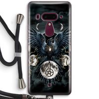 Sinister Wings: HTC U12+ Transparant Hoesje met koord