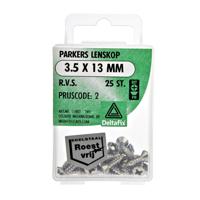 Parkers 3,5x13mm rvs 25st - Deltafix