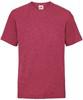 Fruit Of The Loom F140K Kids´ Valueweight T - Vintage Heather Red - 140 - thumbnail