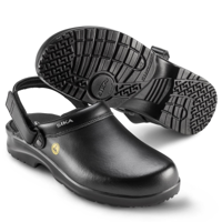 SIKA Fusion Clog ESD m. hielriempje OB SRC - 19467 Zwart | Zwart | Maat 36 - 5703617108224