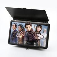 12 inch anti-reflecterende mobiele telefoon Vergrootglas groot scherm projector 3D HD video versterker (zwart)